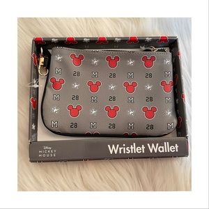 Disney Mickey Mouse Wristlet Wallet - NWT